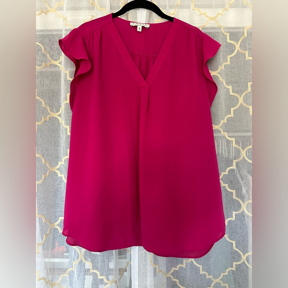 Chaus New York Womens Sleeveless Top